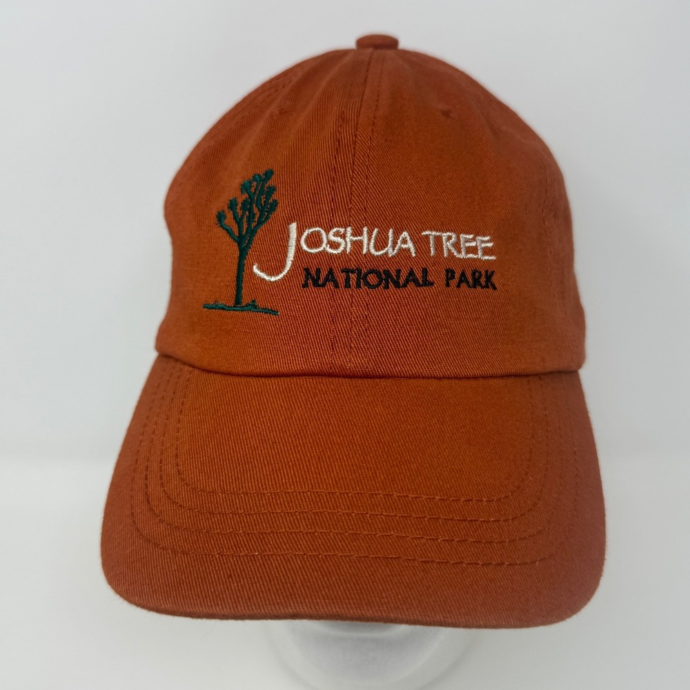 Cobra Joshua Tree National Park Hat Burnt Orange Embroidered Dad Cap Adjustable